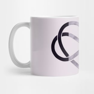 Polyamory Heart - Asexual Pride Mug